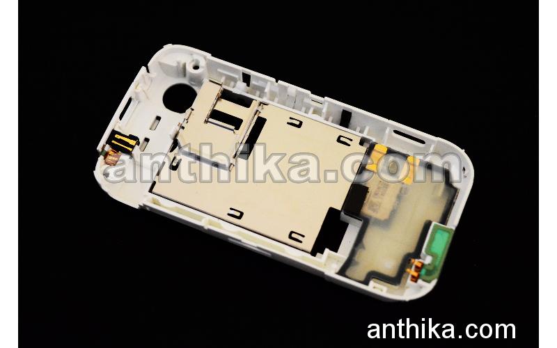 Nokia 5300 Kasa Buzzer Original Middle Cover Middle Frame White New