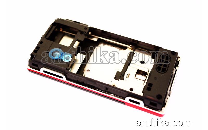 Sony Ericsson W705 W705i Kapak Kasa Tuş High Quality Housing Red New