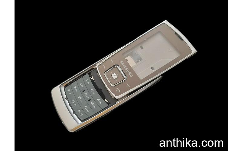 Samsung E840 Kapak Kasa Tuş A++ Kalite Full Housing Silver New