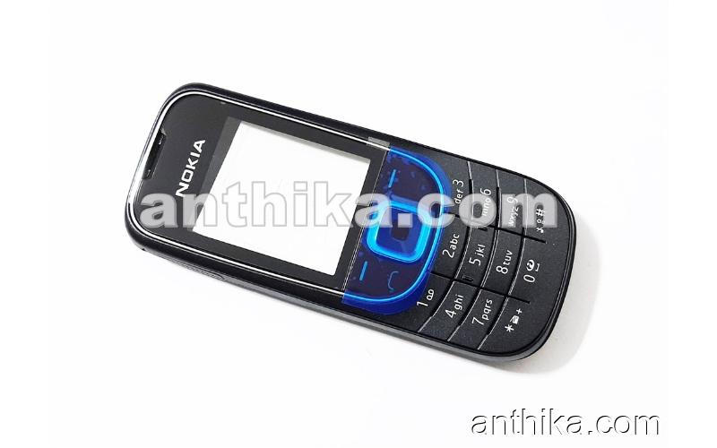 Nokia 2323 Kapak Kasa Tuş High Quality Full Housing Black New