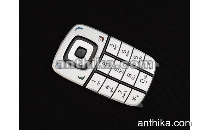 Nokia 6101 Tuş Original Keypad Silver New Condition