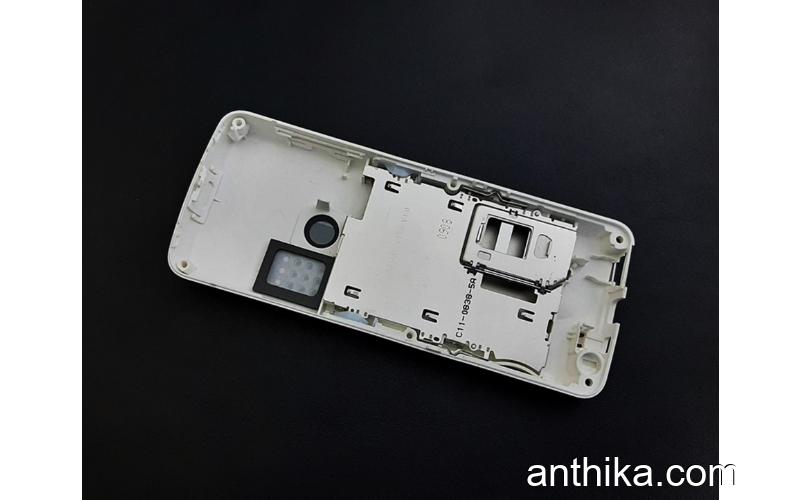 Nokia 6300 Kasa Kapak Middle Cover White New