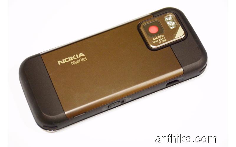 Nokia N97 Mini Dokunmatik Kapak Kasa Orjinal  Digitizer Full Housing Brown New