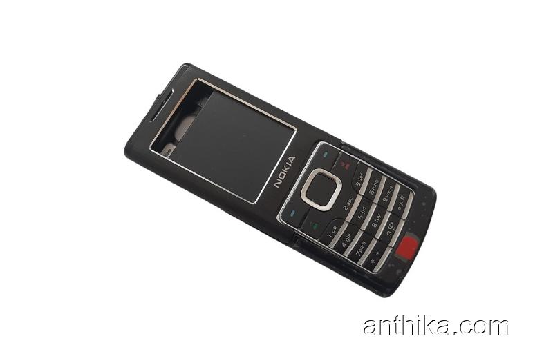 Nokia 6500 Classic Kapak High Quality Full Body Cover Black New