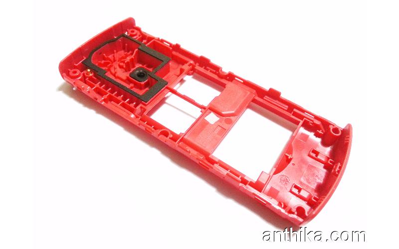 Samsung E2120 Orta Kasa Orjinal Middle Frame Red Used