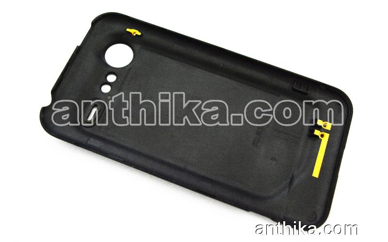 HTC Incredible S Kapak Original Battery Cover Black New