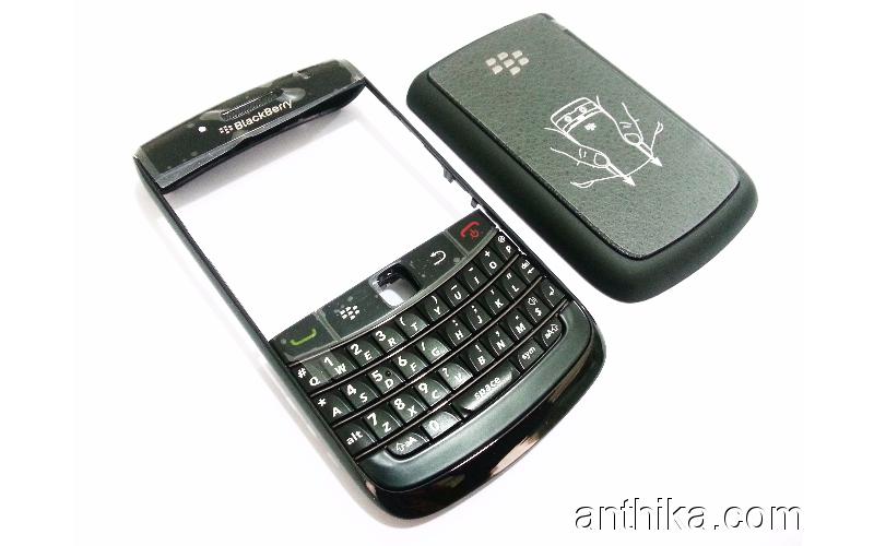 Blackberry 9780 Bold Kapak Tuş KVK Depodan Orjinal Cover Black