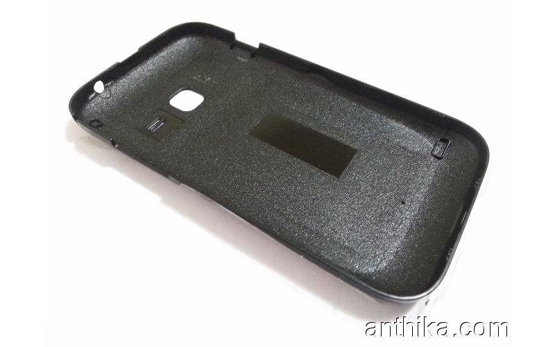 Samsung S6352 Kapak Orjinal Battery Cover Black