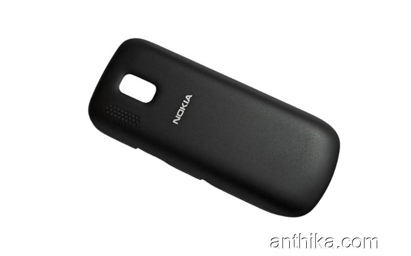 Nokia Asha 202 Asha 203 Kapak Original Battery Cover Black New