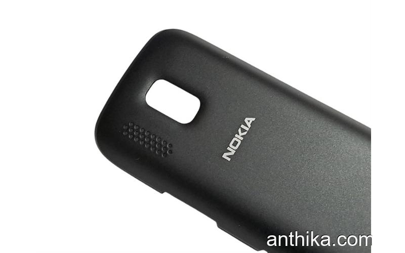 Nokia Asha 202 Asha 203 Kapak Original Battery Cover Black New