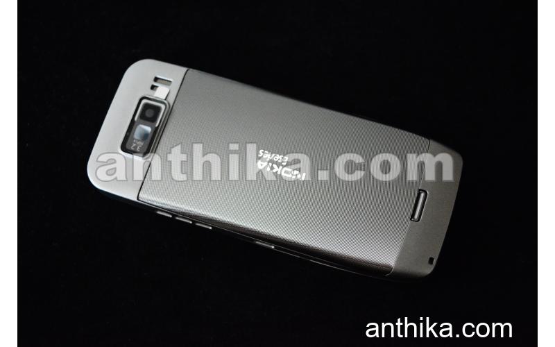 Nokia E55 Kapak Kasa Tuş High Quality Full Housing Gray New