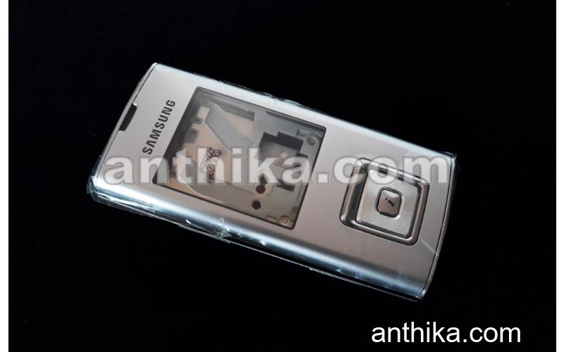 Samsung J600 Kapak Kasa Tuş Original Housing Silver New