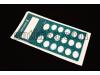 Sony Ericsson 318 GA318 Tuş Çerçeve Original Keypad Frame Green New