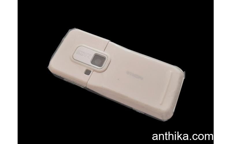 Nokia 6120 Classic Kapak Kasa Tuş High Quality Full Housing White New