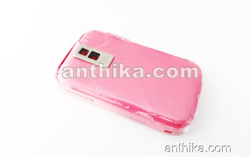 Blackberry 9000 Bold Kapak Kasa High Quality Full Housing Pink New