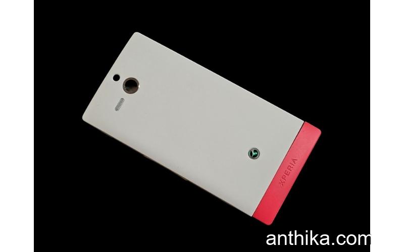 Sony St25 Sony Xperia U ST25i Kapak Kasa Full Housing White Pink New
