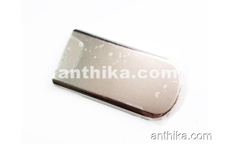 Nokia 8800 Silver Edition Kapak Original Battery Cover Gray New