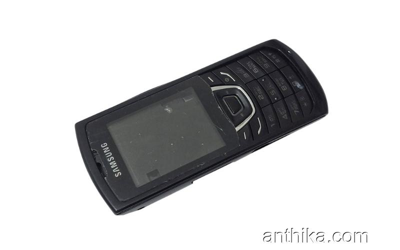 Samsung C3200 Kapak Kasa Tuş Full Smart Housing Black New