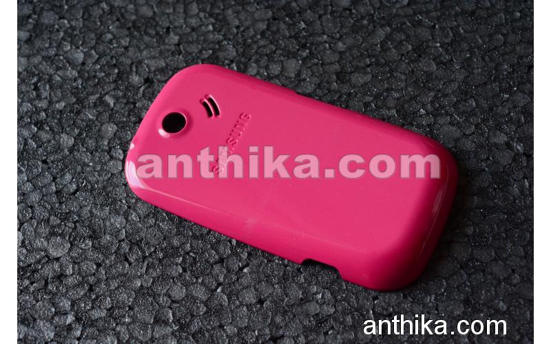 Samsung B3210 Kapak Original Battery Cover Pink New