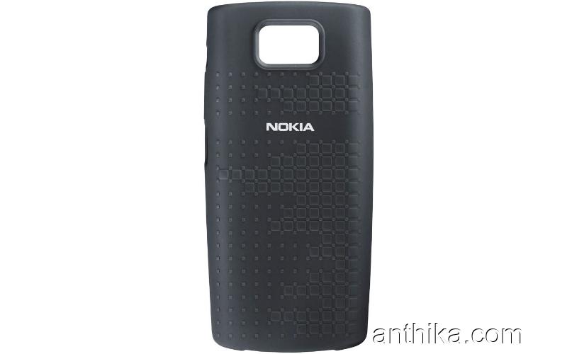 Nokia X3-02 Silikon Kılıf Original Slicone Case Black New