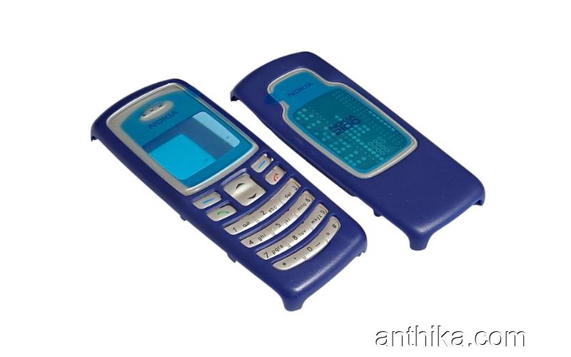 Nokia 2100 Kapak Tuş High Quality Xpress on Cover and Keypad Blue New