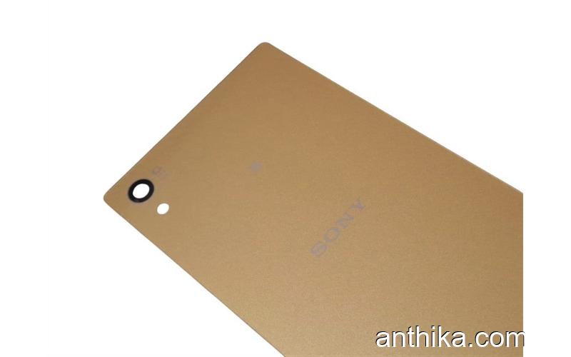Sony Xperia Z5 Kapak Xperia Z5 Premium Arka Kapak Battery Cover Gold