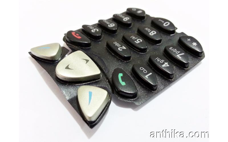 Nokia 6210 Tuş Takım Orjinal Black Keypad