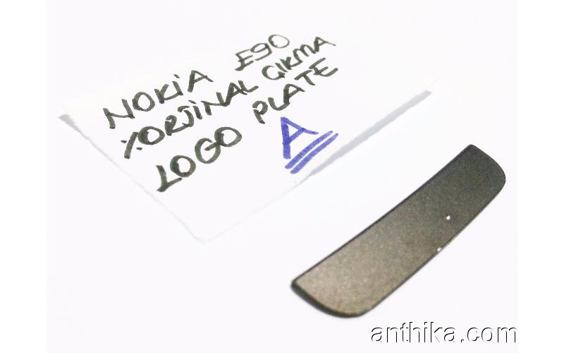 Nokia E90 Alt Çıta Orjinal Logo Plate Used