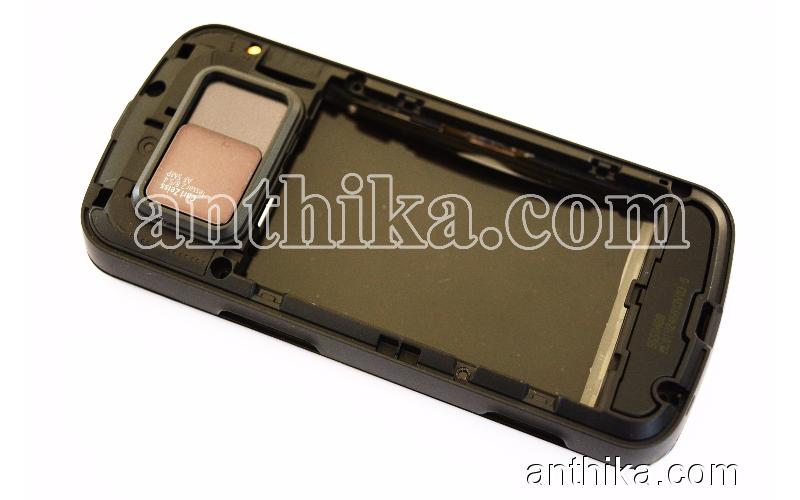 Nokia N97 Dokunmatik Kasa Original Digitizer Touchscreen Middle Cover Black