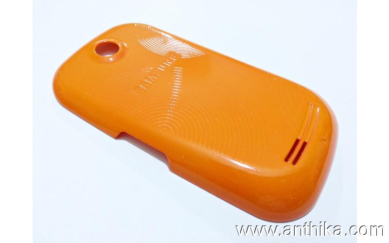 Samsung S3650 Orjinal Arka Batarya Kapak Cover Orange