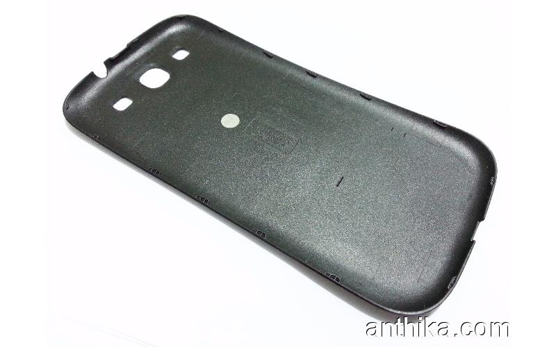 Samsung Galaxy I9300 S3 Kapak Orjinal Battery Cover Navy Black