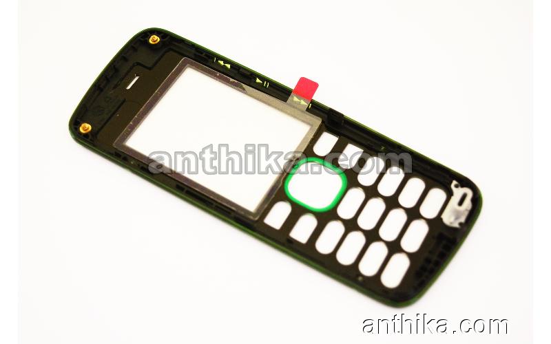 Nokia 5220 Kapak Original Front Cover Lens Green New 0252586