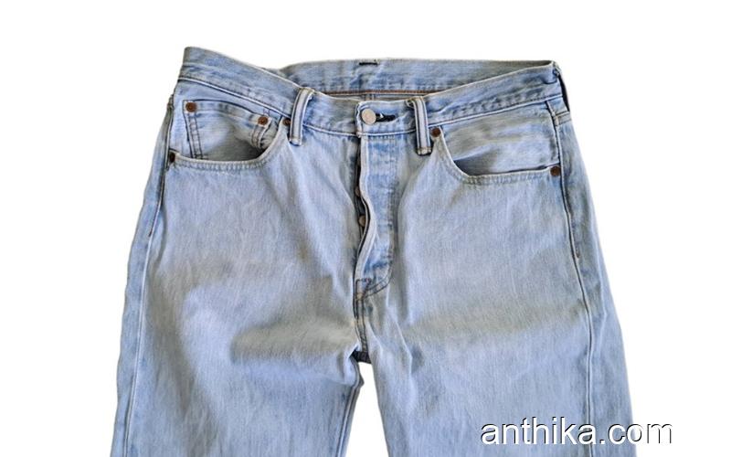 Levis 501 Kot Pantolon Jeans Vintage Levis 31x33 Beden