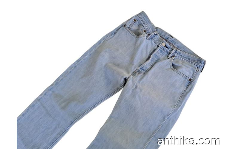 Levis 501 Kot Pantolon Jeans Vintage Levis 31x33 Beden