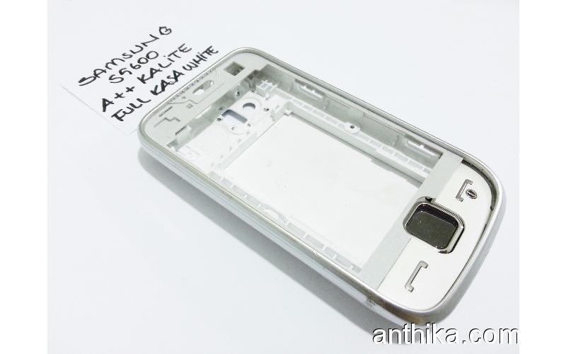 Samsung S5600 Kapak Tuş Kasa Full Housing White