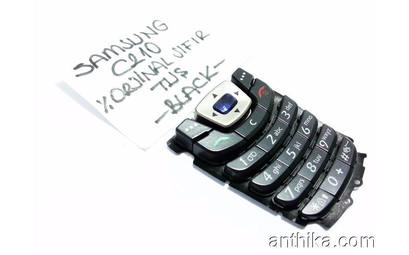 Samsung C210Tuş Orjinal Keypad Black