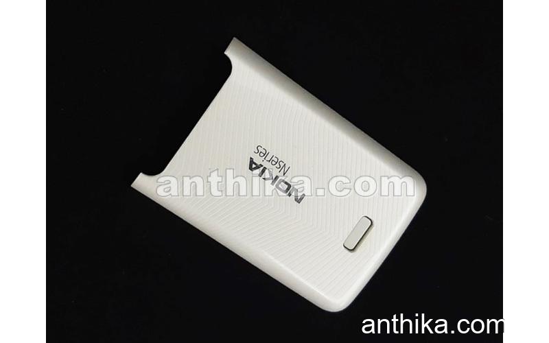 Nokia N82 Kapak Original Battery Cover White New Condition