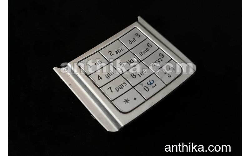 Nokia E65 Alt Tuş Ve Çerçeve Original Numeric Keypad and Frame Used