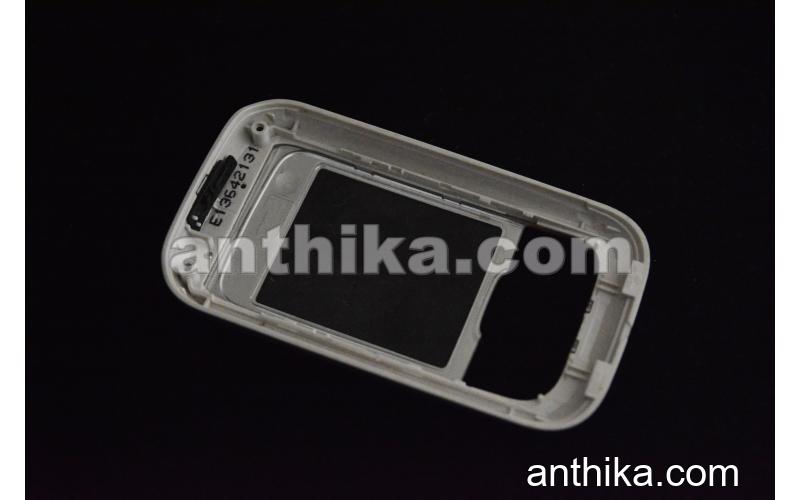 Nokia 6111 Kapak Original Front Cover Silver Black Used