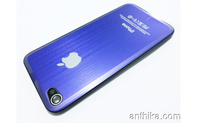 Apple Iphone 4 4s Kapak Battery Cover Blue