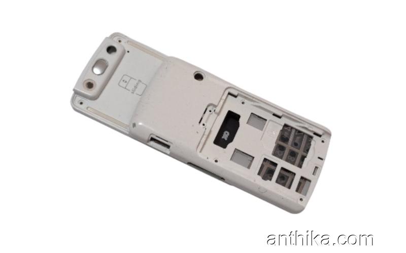 Lg KG800 Kapak Kasa Tuş High Quality Full Housing White New