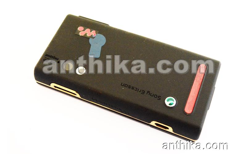 Sony Ericsson W705 W705i Kapak Kasa Tuş High Quality Full Housing Black