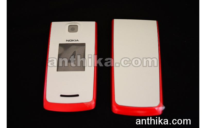 Nokia 3610 Fold Kapak Original Front And Battery Cover Red New