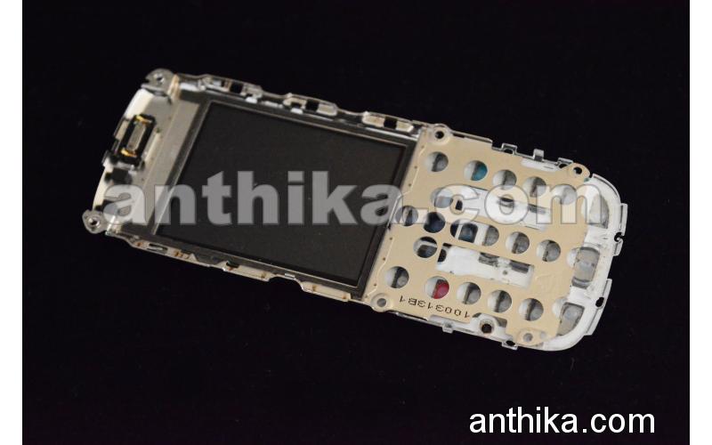 Nokia 5130 Lens Tuş Ön Panel Original Front Cover Glass Keypad Blue New