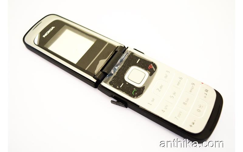 Nokia 2720 Fold Kapak Kasa Tuş High Quality Full Housing Black New