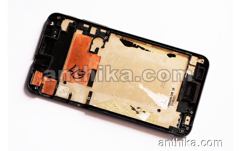 HTC Desire 816 Ekran Çerçeve Original Lcd Frame Black Used 74H02666-04M