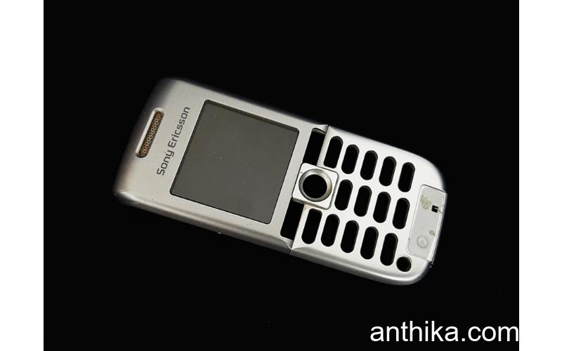 Sony Ericsson K300 K300i Kapak Original Front Cover Silver Used