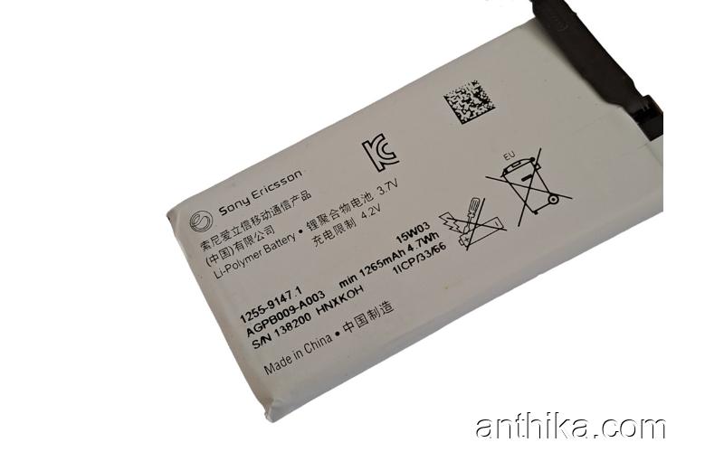 Sony Ericsson ST27 ST27i Xperia Go Batarya Pil Battery 1255-9147