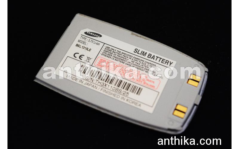 Samsung S300 S307 S308 Batarya Pil Original Battery Used BSL1315LE