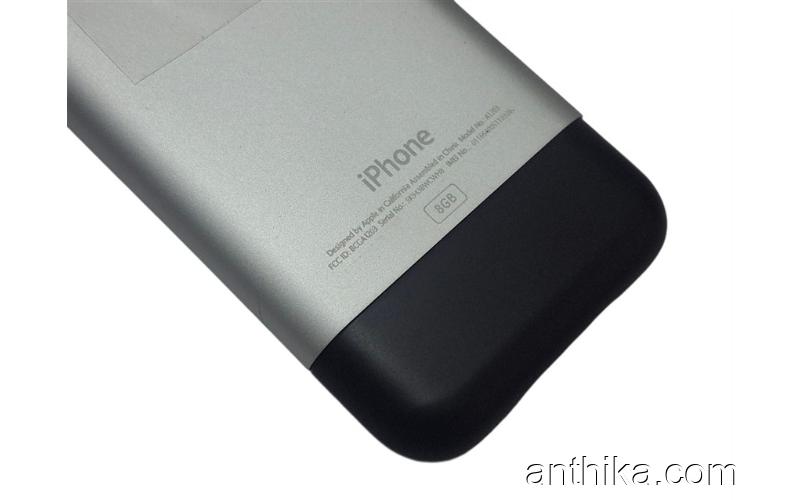 Apple iphone 2G Kapak Kasa Apple iphone 8GB Back Cover Silver A1203